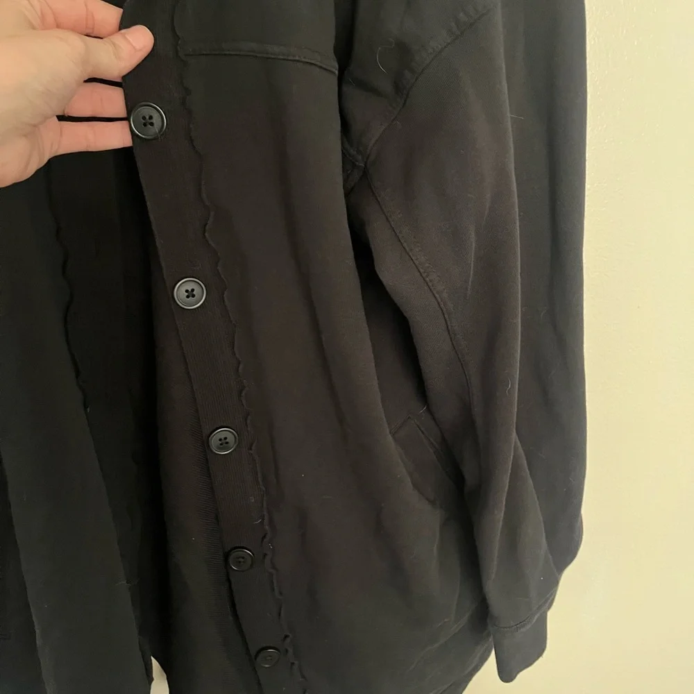 Black Button-Up Jacket - Picture 2 of 2
